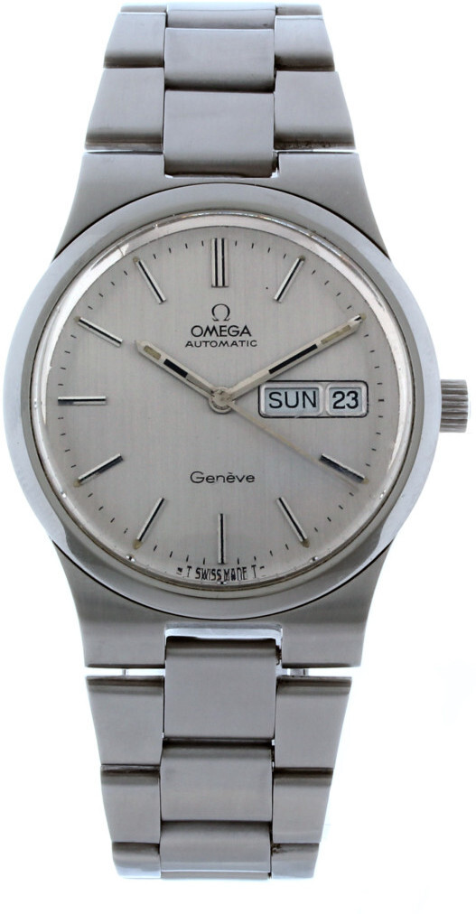 Vintage Omega Automatic Geneve DayDate Ref: 166.0174 Stainless Steel Watch.  | #885383788