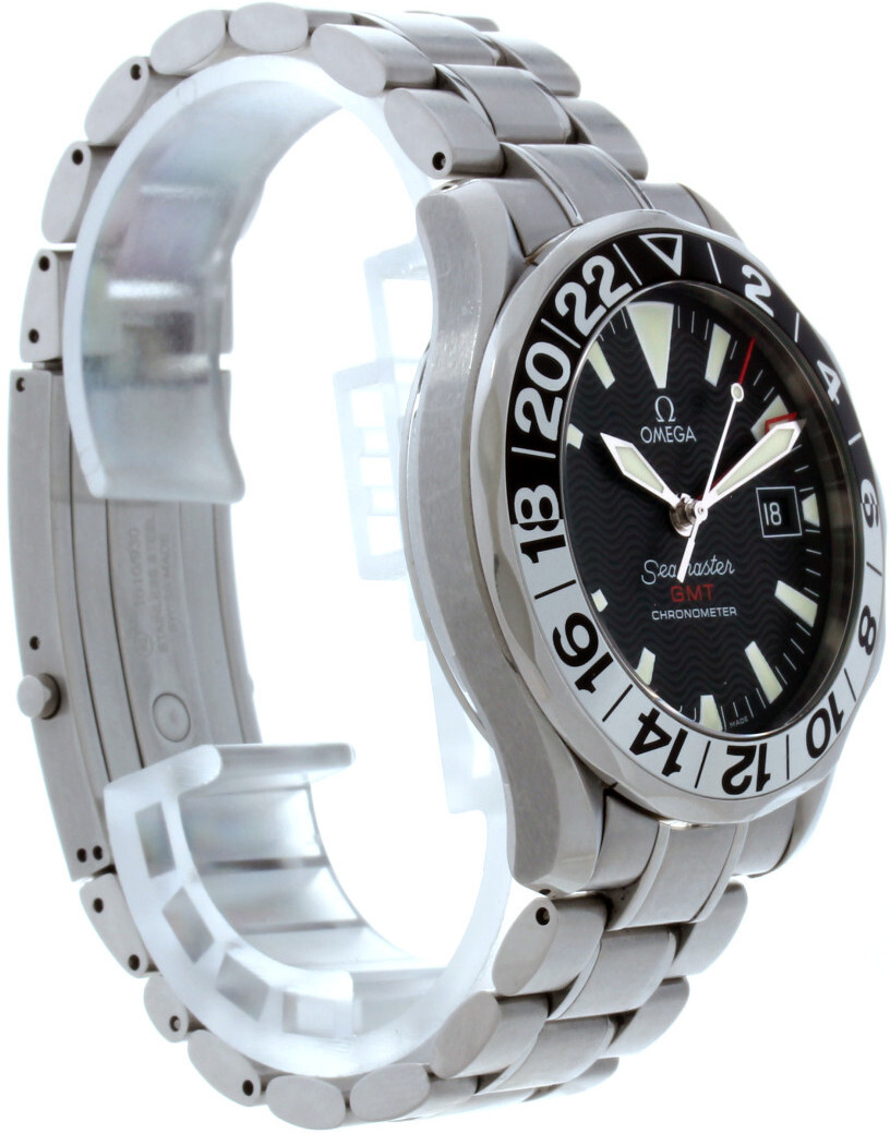 2234.50.00 Omega Seamaster GMT Black 