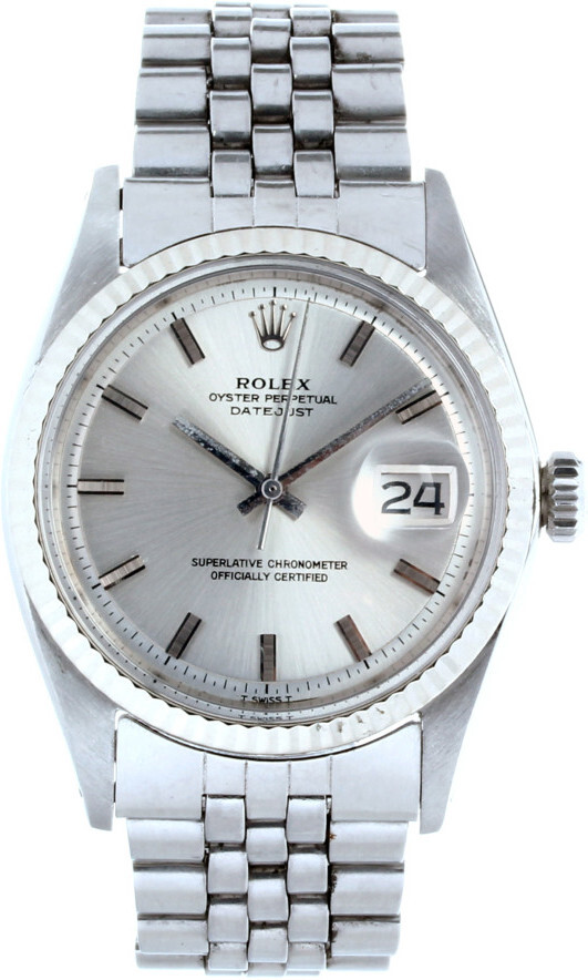 1601 Rolex Datejust Silver/Steel Ø36 mm USED Price € 1.890