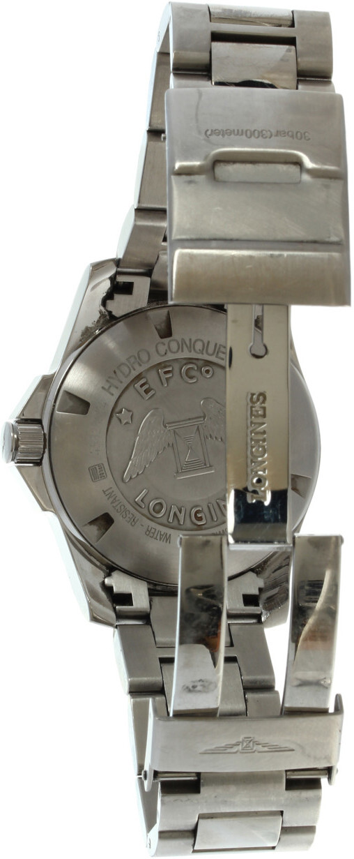 L36424966 Longines Hydroconquest Black/Steel Ø39 mm USED € 650
