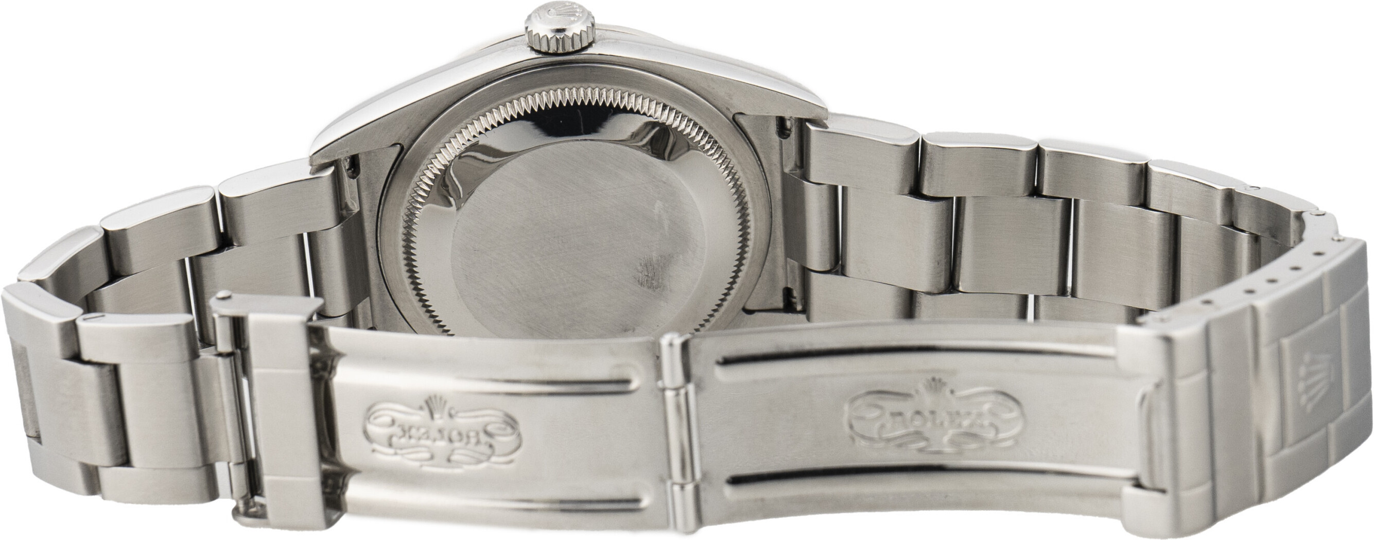 114270 Rolex Explorer Black/Steel Ø36 