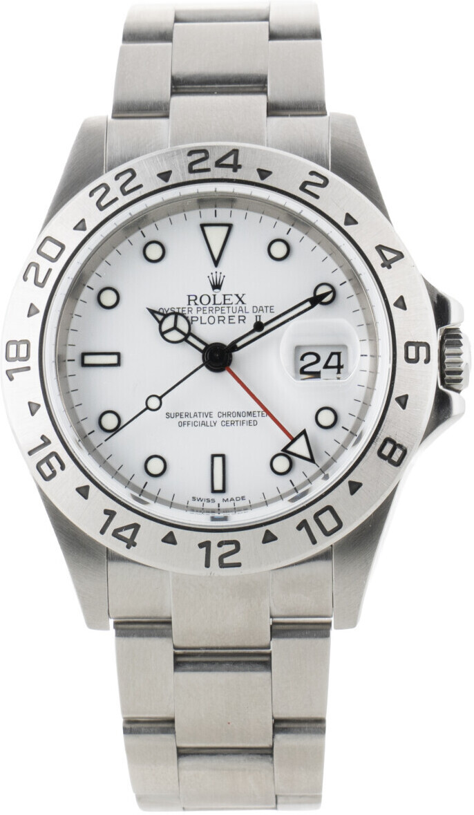 16570 Rolex Explorer II White/Steel Ø40 