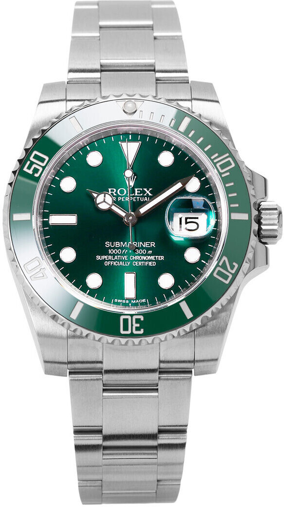 rolex submariner green price