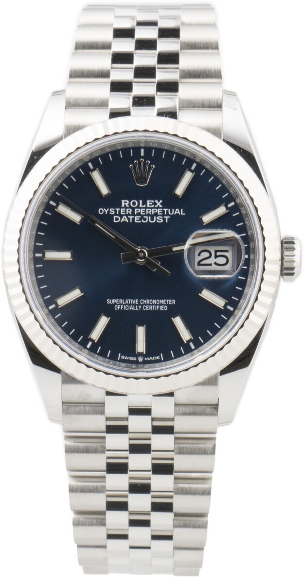 126234-0017 Rolex Datejust 36 Blue 
