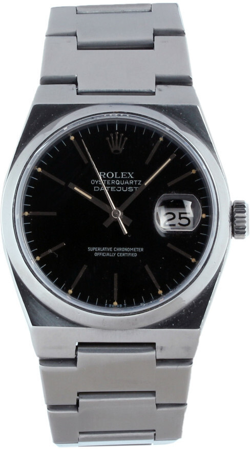 17000 Rolex Oysterquartz Black/Steel Ø36 mm USED Price € 2.850