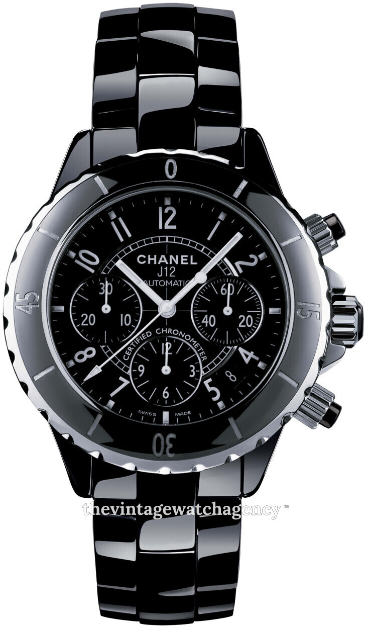 H0940 Chanel J12 Chronograph Black/Ceramic Ø41 mm Price € 7.620