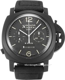 Panerai Special Luminor 1950 Ceramic 8 Days Chrono Monopulsante GMT PAM00317