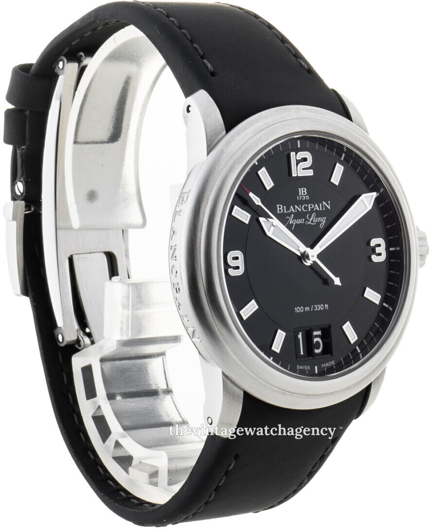 Blancpain aqualung best sale grande date steel