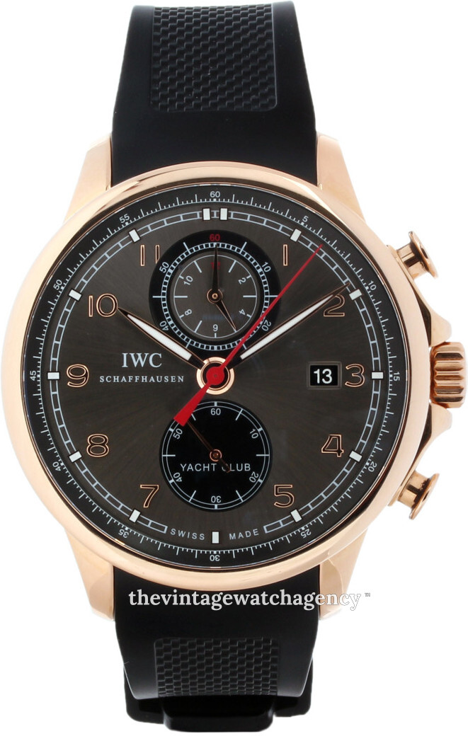 IW390209 IWC Yacht Club Grey Rubber O46 mm USED Price 14.500